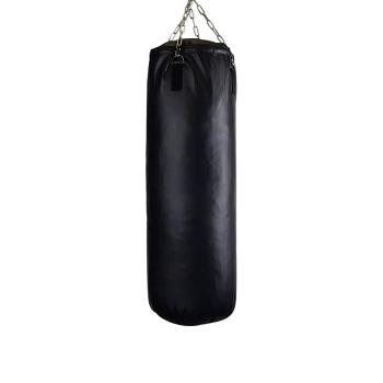 Boxovací pytel GALA - 110 CM / 32 KG - S řetězy - 
černá