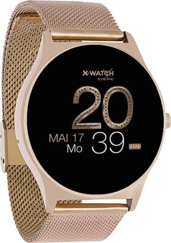 X-WATCH Joli XW PRO smart hodinky    ružovozlatá