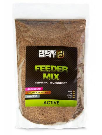 Feederbait krmítková zmes feeder mix active 800 g