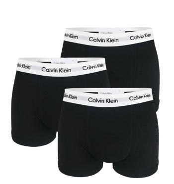 CALVIN KLEIN - 3PACK Cotton stretch classic black boxerky-L (91-96 cm)