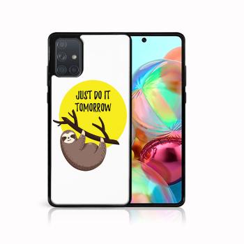 MY ART Silikónový kryt Samsung Galaxy A71 SLOTH (188)