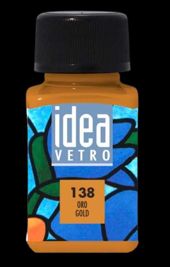 MAIMERI IDEA VETRO - Farby na sklo 138 - gold, 60 ml