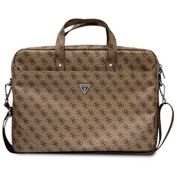 Guess 4G PU Triangle Logo Computer Bag 15/16 Brown (GUCB15P4TW)