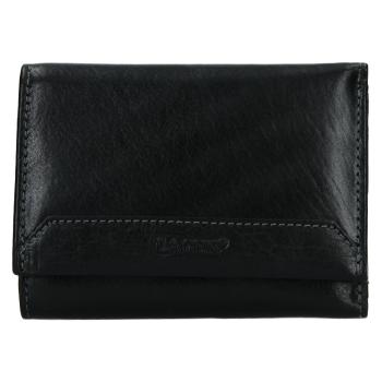 Lagen Dámska peňaženka kožená LG 10/T Čierna