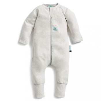 ERGOPOUCH Overal na spanie organická bavlna Layers Grey Marle 3-6 m, max 8 kg, 0,2 tog