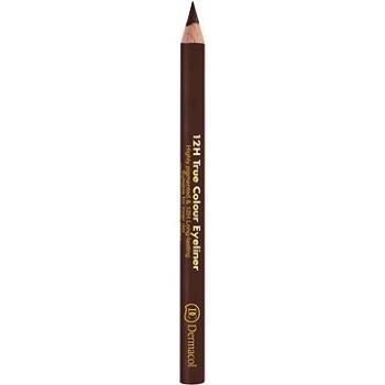 DERMACOL 12H True Colour Eyeliner č.6 Dark brown 2 g (85959149)