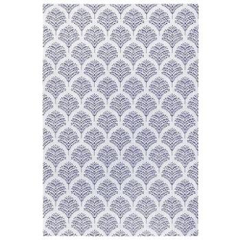 Kusový koberec Flatweave 104865 Cream/Blue 120 × 170 cm (278427-106783)