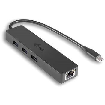 I-TEC USB-C Slim 3-portový HUB s GLAN (C31GL3SLIM)