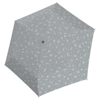 Doppler Skládací odlehčený deštník Zero 99 Minimally 71065 - šedá