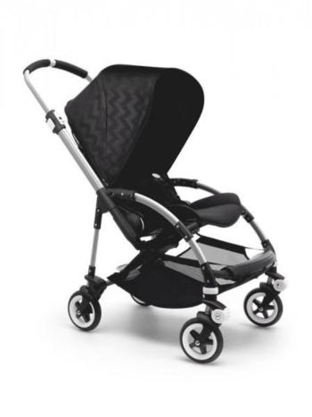 BUGABOO Strieška Bee3 Shiny chevron black intense