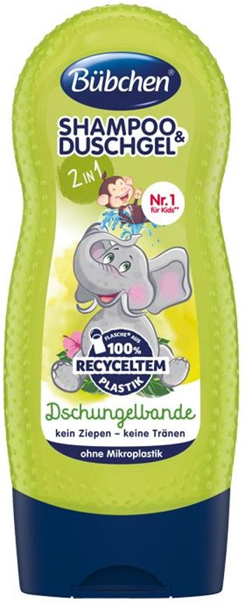 Bübchen Kids 2v1 Šampón a sprchový gél - Partička z džungle 230 ml