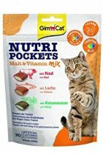 Gimcat Nutri Pockets Malt & Vitamin Mix 150 g + Množstevná zľava
