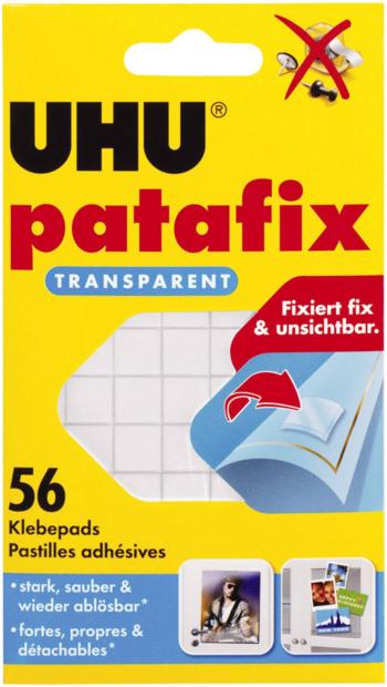 UHU patafix 48815 48815 obojstranná lepiaca páska UHU® Patafix priehľadná  56 ks