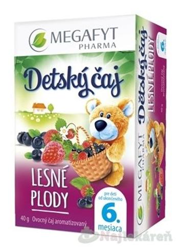 MEGAFYT Detský čaj LESNÉ PLODY (od 6m), 20x2 g (40 g)