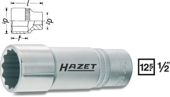 Hazet  900TZ-21 vonkajší dvojitý šesťhran zásuvka 21 mm     1/2" (12.5 mm)