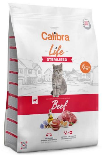 Calibra Cat Life Sterilised beef granule pre kastrované mačky 6kg