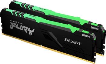 Kingston Sada RAM pre PC FURY Beast RGB KF426C16BB1AK2/32 32 GB 2 x 16 GB DDR4-RAM 2666 MHz CL16