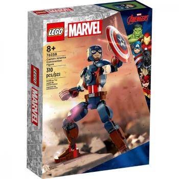 LEGO MARVEL ZOSTAVITELNA FIGURKA: CAPTAIN AMERICA /76258/