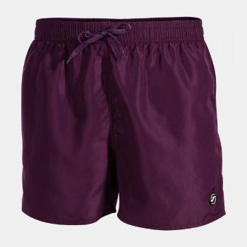 STRIPE SWIM SHORTS BURGUNDY M