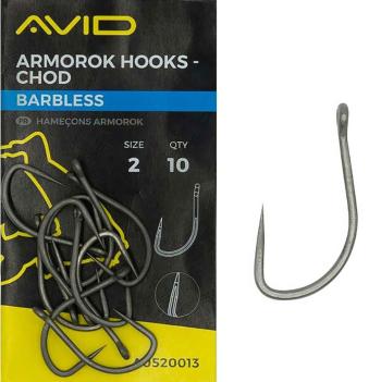 Avid carp háčiky armorok hooks chod barbless - 4