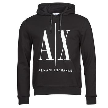 Armani Exchange  Mikiny 8NZMPC  Čierna