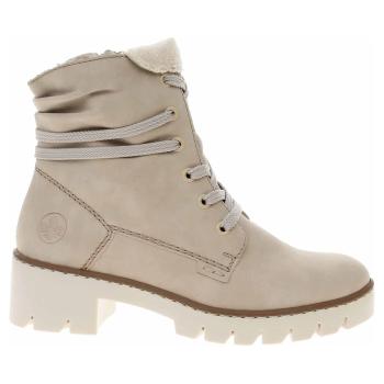 Dámska členkové topánky Rieker X5717-62 beige 37