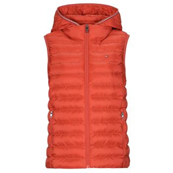 Tommy Hilfiger  LW PADDED GLOBAL STRIPE VEST  Bundy Červená