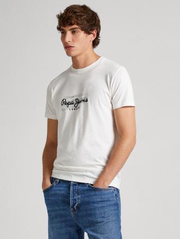 Pepe Jeans Tričko Biela