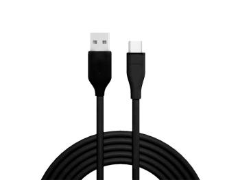 Kábel SOLIGHT SSC1602-S USB 2.0/USB-C 3.1. 2m Black