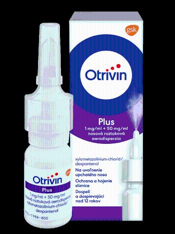 Otrivin PLUS 1mg/ml + 50mg/ml spray 10 ml