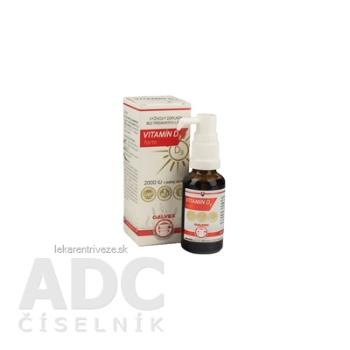 GALVEX VITAMÍN D3 forte kvapky 1x30 ml