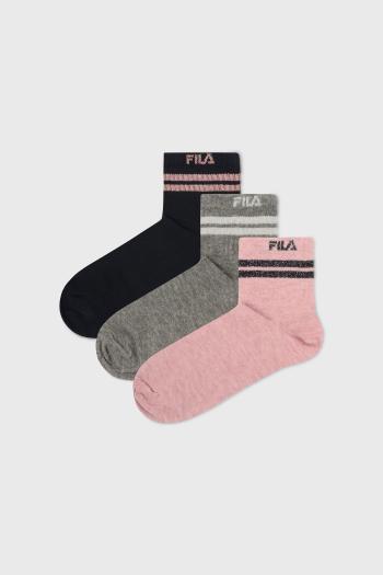 3PACK Dievčenské ponožky FILA Sherley