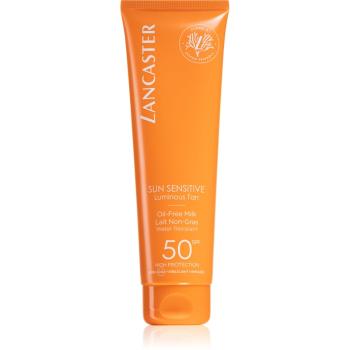 Lancaster Sun Sensitive Oil - free Milk opaľovacie mlieko na telo SPF 50 150 ml