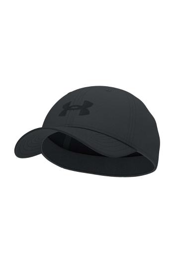 Detská baseballová čiapka Under Armour šedá farba, s potlačou