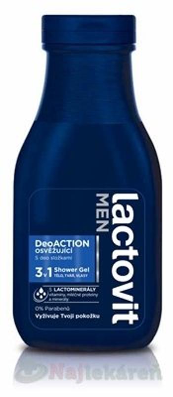 Lactovit Men Deo Action osvěžující sprchový gél 300 ml