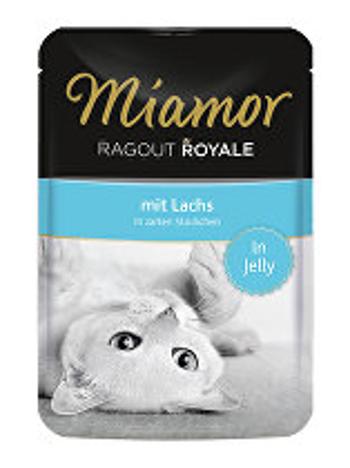 Miamor Cat Ragout kapsa losos v želé 100g + Množstevná zľava