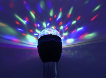 Renkforce E27 PARTYLAMP LED  farebná party žiarovka  1 W RGB Počet žiaroviek: 3