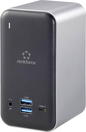 Renkforce RF-4499452 USB-C ™ notebook dokovacia stanica Vhodné pre značky: univerzálny  vr. funkcia nabíjania