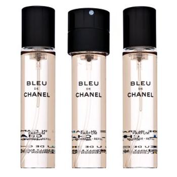 Chanel Bleu de Chanel Parfum - Refill čistý parfém pre mužov 3 x 20 ml