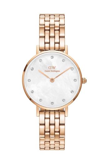 Hodinky Daniel Wellington Petite Lumine 28 5-Link dámske, zlatá farba