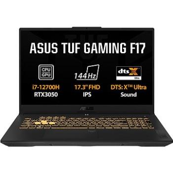 ASUS TUF Gaming F17 FX707ZC4-HX032 Mecha Gray kovový + ZDARMA Elektronická licencia Bezstarostný servis ASUS - bez nutnosti registrace / aktivace