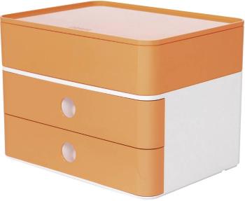 HAN SMART-BOX PLUS ALLISON 1100-81 box so zásuvkami oranžová, biela  Počet zásuviek: 2