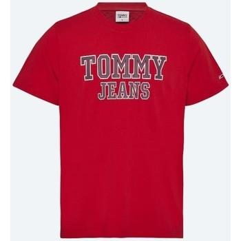 Tommy Hilfiger  Tričká s krátkym rukávom -  Červená