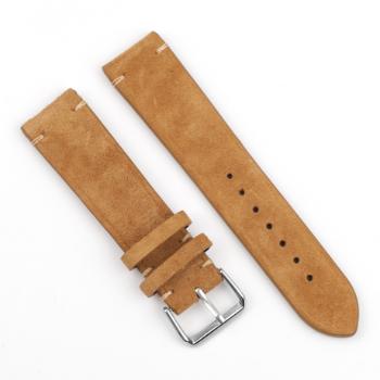 BStrap Suede Leather remienok na Xiaomi Amazfit GTR 2 / GTR 47mm, brown (SSG021C0206)