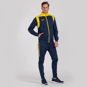 TRACKSUIT CHAMPIONSHIP V DARK NAVY-YELLOW modrá-žltá XS