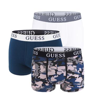 GUESS - 3PACK Guess modern color camouflage boxerky z organickej bavlny - limitovaná edícia-XL (91-95 cm)