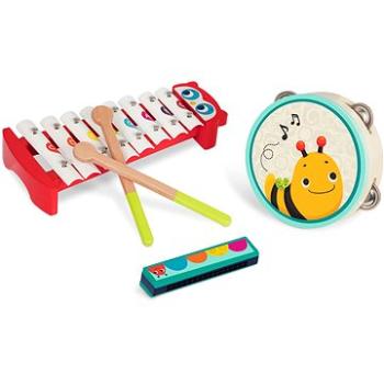 B-Toys Hudobné nástroje drevené Mini Melody Band (062243430655)