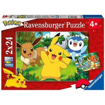Ravensburger 056682 Pokémon 2× 24 dielikov (4005556056682)