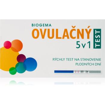 Biogema Ovulačný test 5 v 1 ovulačný test 1 ks