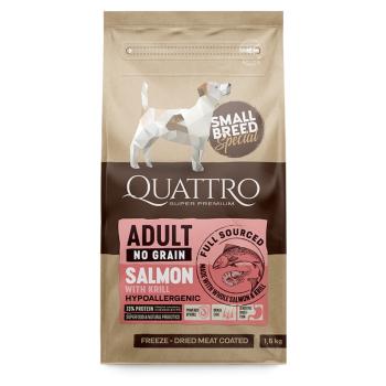 QUATTRO Dry SB Adult Losos & Krill granule pre psov 1,5 kg